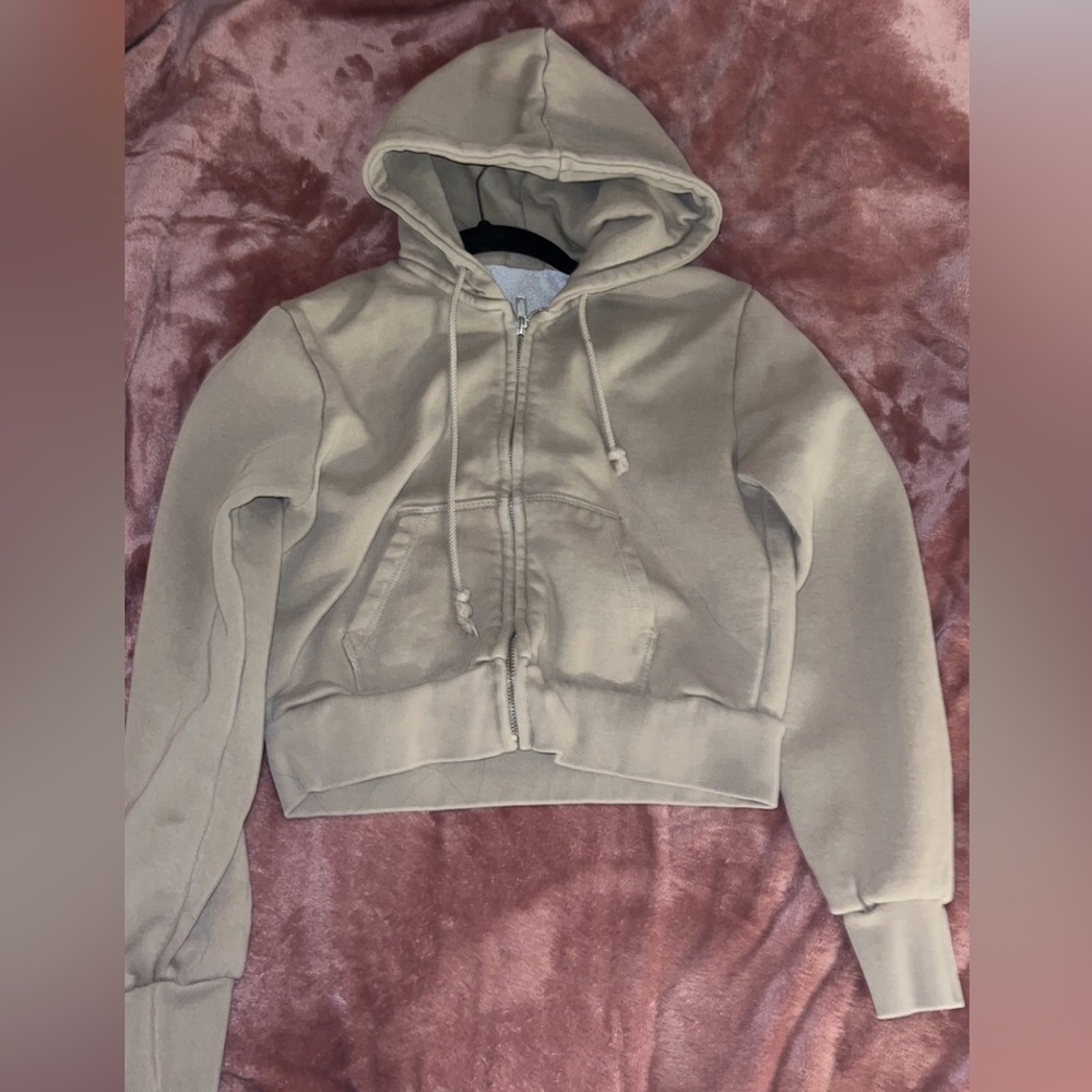 PacSun Beige hoodie
